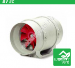 MV EC 125 MultiVent csőventlátor EC-kivitel *